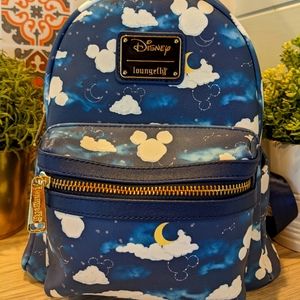 Loungefly Disney Mickey Mouse Dream Clouds Mini Backpack